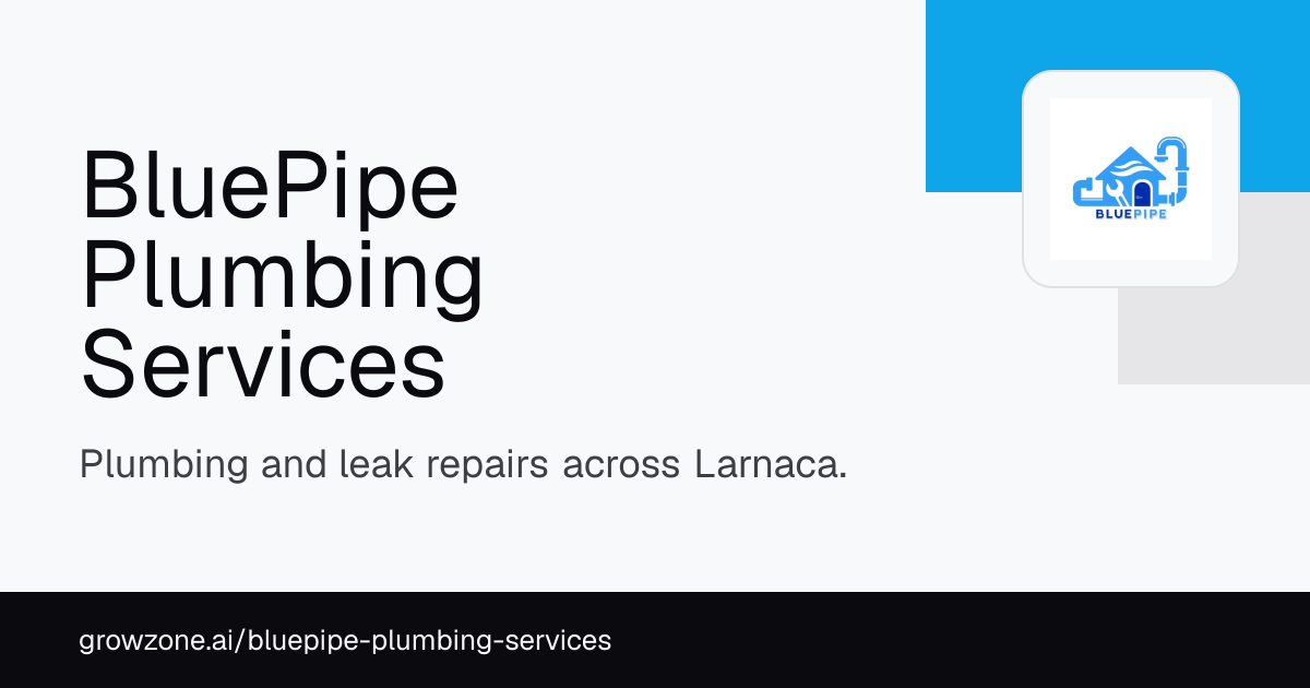 BluePipe Plumbing Services site preview